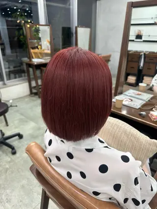 ミディアム Unami/新宿 TSUKIのヘアスタイル
