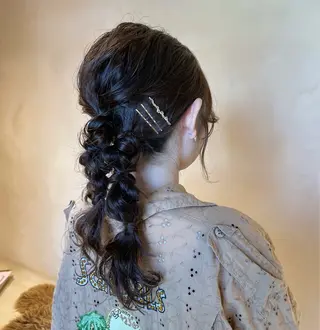 ヘアアレンジ 平尾/薬院*北谷治子 *艶髪レイヤーカットのヘアスタイル