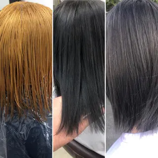 カラー ダブルスキルエクステ /羽エクステ白石宇由のヘアスタイル
