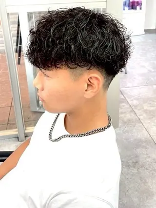 パーマ メンズ メンズ/カットパーマ /栄/sora🩵のヘアスタイル