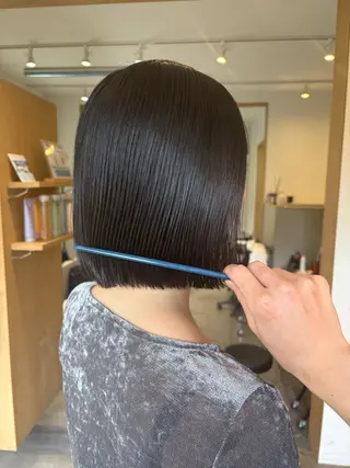 ショート ボブ/艶カラー 鎌倉/MIHO🌼のヘアスタイル