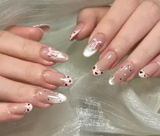 ネイル By moonネイル 🌷ワンホン/韓国風のネイルデザイン