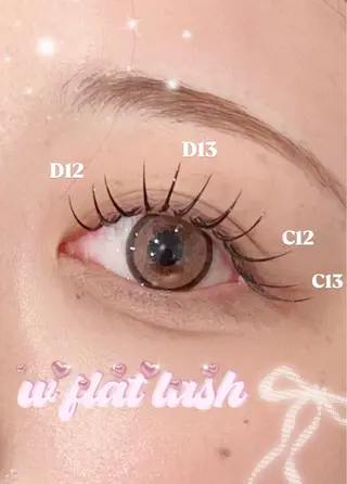 マツエク・マツパ Serina新宿南口 佐藤のマツエク・マツパデザイン