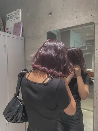 ミディアム カラー 艶髪🌿🫧 yukakoのヘアスタイル