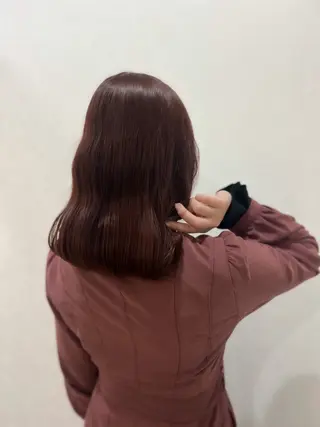 ミディアム カラー \カットモデル募集/ 🎀上野 真桜🎀のヘアスタイル