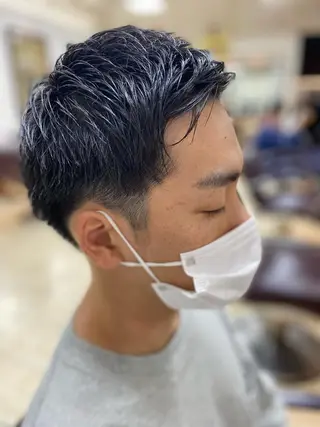 メンズ HIRAGA MIKIのヘアスタイル