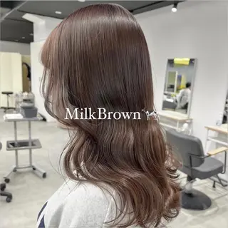 ロング カラー sawaka🪽レイ ヤー/酸性ストレートのヘアスタイル