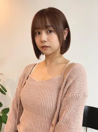 ショート カラー なかの たくみのヘアスタイル