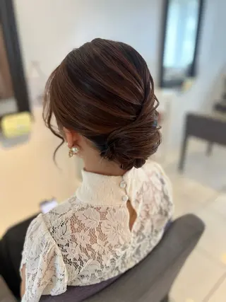 ヘアアレンジ 大人可愛いヘアメイク 💋🧚‍♀️しずかのヘアスタイル