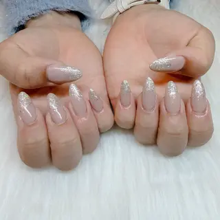 ロング HANA うるののネイルデザイン