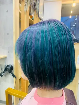 ショート カラー memento 斎藤大覚のヘアスタイル