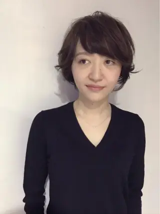 ショート カラー 松川 智行のヘアスタイル