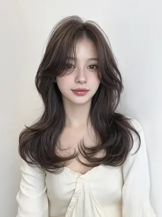 ロング ete by LILIA.のヘアスタイル