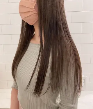 ロング カラー パーマ 🍃服部 雅哉🍃銀座◎のヘアスタイル
