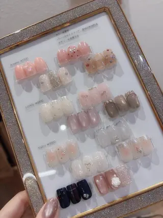 ネイル 新宿代々木/ちゅるん キレイめ/miriのネイルデザイン