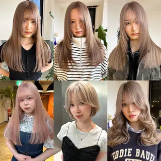 ロング カラー 大阪ハイトーン /MYUUのヘアスタイル