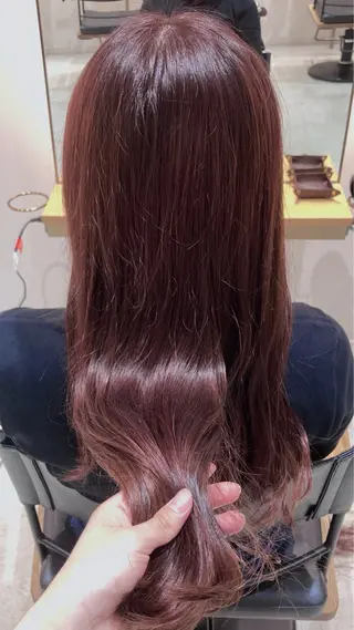 ロング カラー 久野紗愛 【髪質改善　艶髪】のヘアスタイル