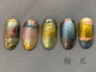 ネイル 種爪 たねつめのネイルデザイン
