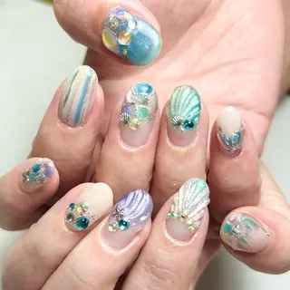 ネイル 東十条muumii ネイルまつ毛のネイルデザイン