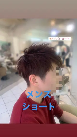 ショート カラー メンズ ~増田 勇輝~のヘアスタイル