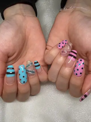 ネイル 🎀Tink  藤沢 🎀堀井愛華のマツエク・マツパデザイン