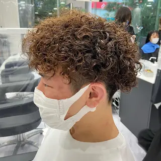 パーマ メンズ Luce 杉本のヘアスタイル