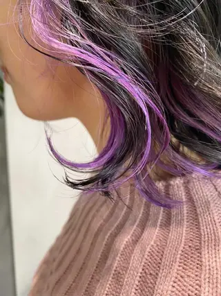 カラー デザインカラーウルフ 宙也のヘアスタイル