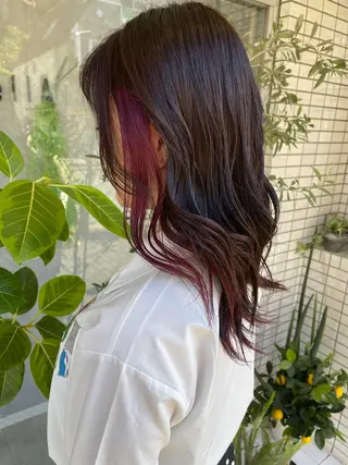 ミディアム アートディレクター ワダヒサノリのヘアスタイル