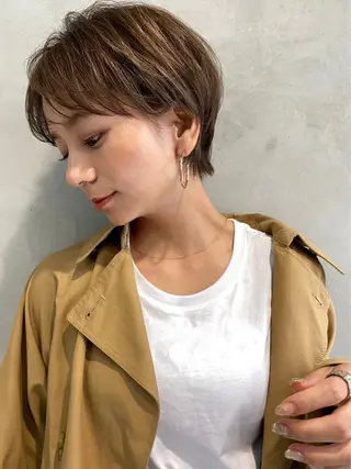 ショート カラー 似合わせ×美髪改善✨ Yutoのヘアスタイル