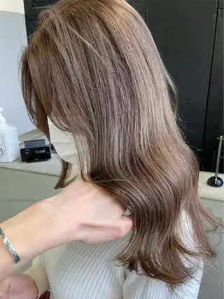 カラー 🎀 のえか/ハイ トーン/ピンク🤍のヘアスタイル