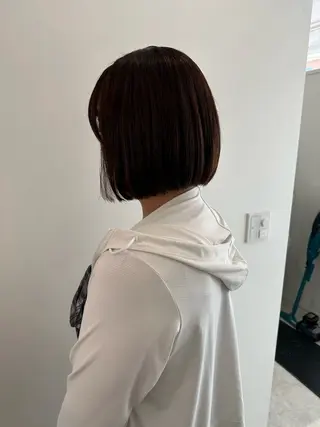 ショート カラー レイヤー/ナチュラル 💐nao.のヘアスタイル