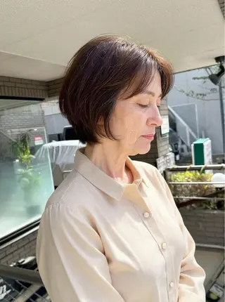 ショート 似合わせ／ショート 菊田のヘアスタイル