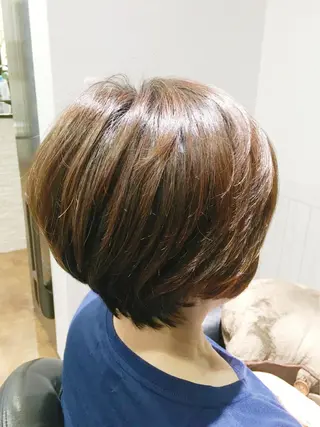 ショート パーマ Rise Heart 中村 裕介のヘアスタイル