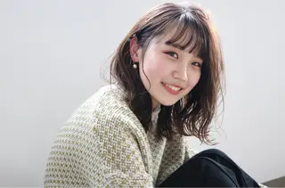 カラー Earth中野山後藤 陸沙のヘアスタイル