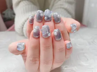 カラー ネイル 芦辺 香奈のネイルデザイン