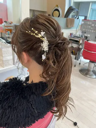 ヘアアレンジ PazRood 山下のヘアスタイル