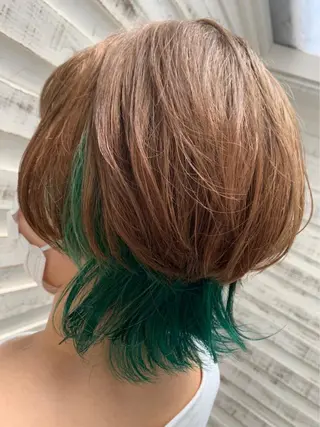 ミディアム 韓国ヘア🕊村上 ののこ🕊のヘアスタイル
