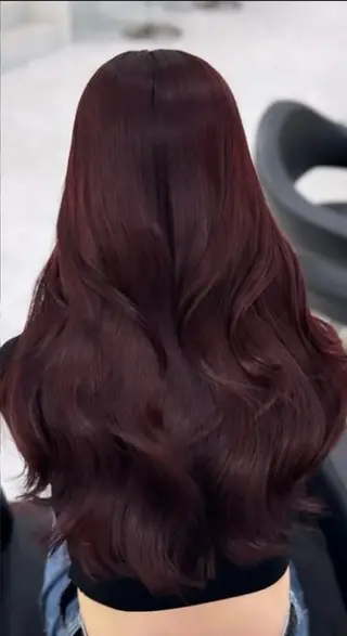 ロング ヘアアレンジ ♡HARUKA ♡のヘアスタイル