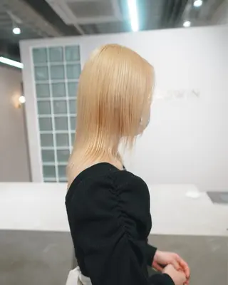 ミディアム カラー 鈴木/ニュアンス パーマ/メンズのヘアスタイル