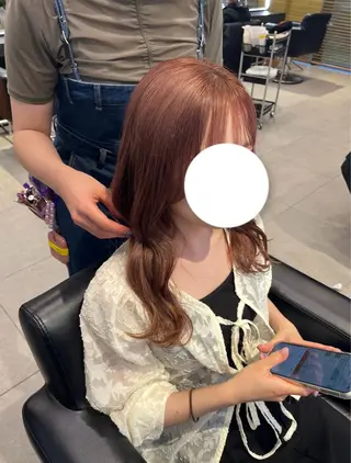 ロング カラー ERII /伏見 カットモデル募集中！のヘアスタイル