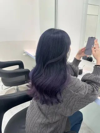 セミロング 🥀社内技術講師🥀 稲場皓一のヘアスタイル