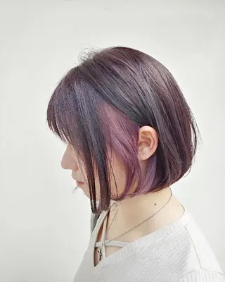 ショート カラー パーマ ヘアアレンジ 6月オープン♪豊見城 Lodattu✁清水のヘアスタイル