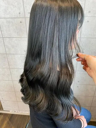 ロング カラー 烏丸韓国ヘア🇰🇷 ayaka🎀のヘアスタイル