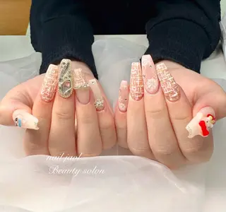 ロング ネイルJaol 池袋のネイルデザイン