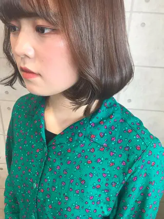 ショート カラー 烏丸韓国ヘア🇰🇷 ayaka🎀のヘアスタイル