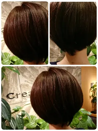 ショート 清水 旭美のヘアスタイル