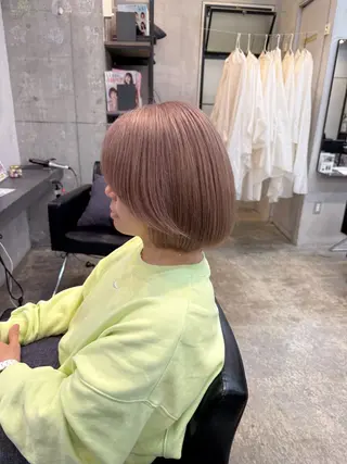 ショート カラー 川口開世 short cutのヘアスタイル