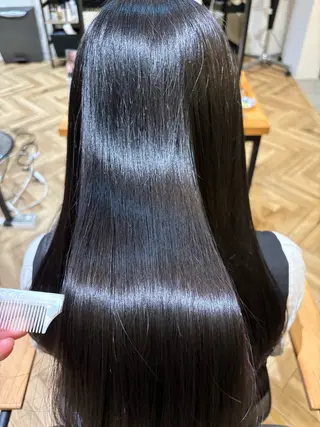 ロング 増井 彩乃のヘアスタイル
