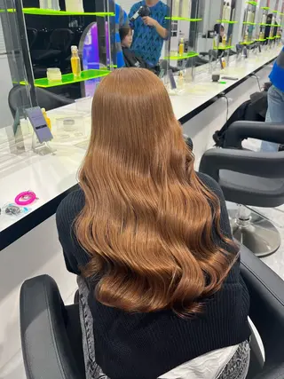 セミロング カラー トレンドレイヤー No.1/KOHEIのヘアスタイル