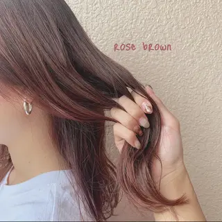 ミディアム カラー パーマ ヘアアレンジ メンズ キッズ ネイル マツエク・マツパ 新宿駅近♡友達とOK 🦋W -ワット -のヘアスタイル